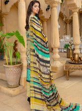 Mahjabeen by Aalaya Embroidered Staple Untitched 3 Piece Suit -10